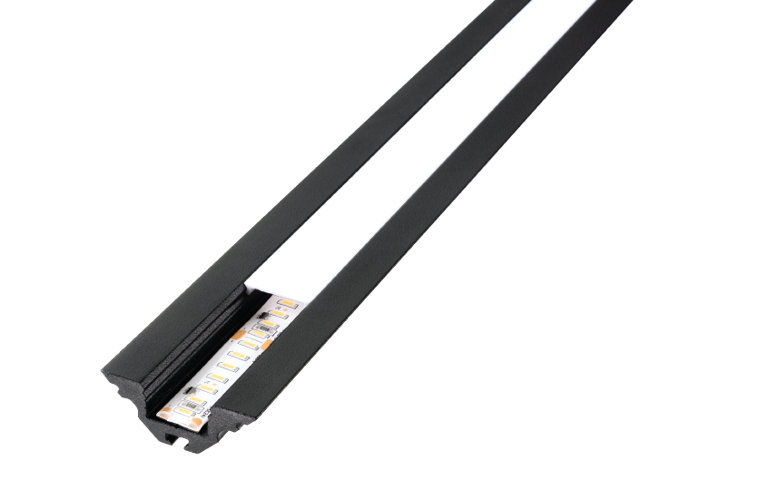 SG Armaturen Products StripLine 1,8m Black profile corner